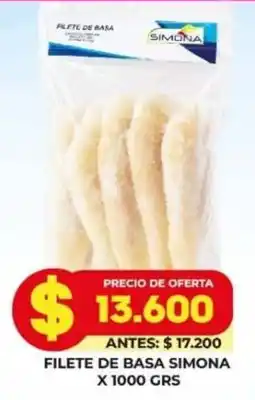 Simona Simona filete de basa oferta