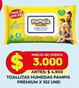 Simona Toallitas humedas pampis premium oferta