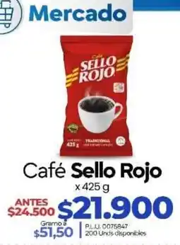 Supermercados Surtiplaza Café Sello Rojo oferta