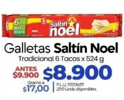 Supermercados Surtiplaza Galletas Saltín Noel oferta