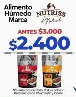 Supermercados Surtiplaza NutriSS al Natural Alimento Húmedo Marca oferta