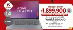 Olímpica Lenovo ideapad slim 3 oferta