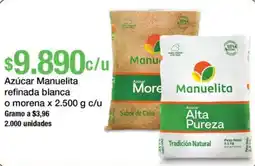 Jumbo Manuelita azúcar refinada blanca o morena oferta