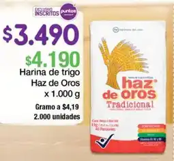 Jumbo Haz de Oros Harina de trigo oferta