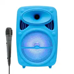 Falabella Bocina Bluetooth 8 Parlante Recargable Luces LED USB FM SD oferta