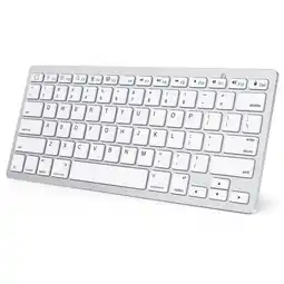 Falabella Mini Teclado Bluetooth 3.0 Ultra Delgado para Ipad iOS Android Blanco oferta