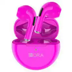 Falabella Audífonos Bluetooth Recargables Manos Libres 5 x 2 cm Fucsia oferta