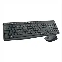 Falabella Combo Teclado Multimedia Y Mouse Inalámbrico Log oferta