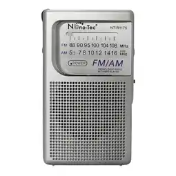Falabella Radio Portátil AM FM con Ranura USB Recargable oferta