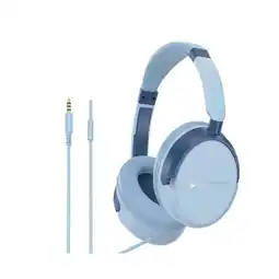 Falabella Audífonos Diadema Alámbricos 3.5 Hp-101 Azul oferta