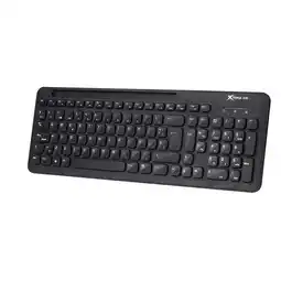 Falabella Teclado Inalámbrico Dual Bluetooth y 2.4 con Soporte Celular oferta