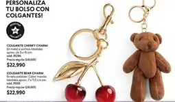 Cyzone Cherry - colgante cherry charm / colgante bear charm (cod. 35329 / 35331) oferta