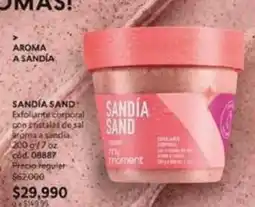Cyzone Aroma - sandía sand exfoliante corporal con cristales de sal oferta