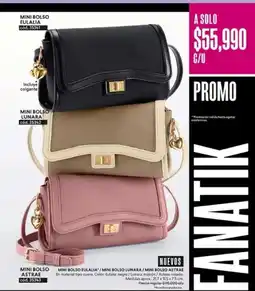 Cyzone Mini bolso zulalia, mini bolso lunara, mini bolso astra oferta