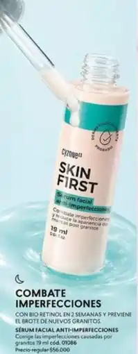 Cyzone Oriflame - sérum facial anti-imperfecciones oferta