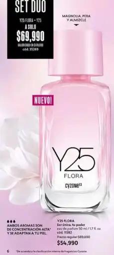 Cyzone Duo - set duo y25 flora - y25 a gold oferta