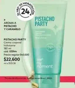 Cyzone Aroma - pistacho party crema corporal hidratante 180 ml cód. 05944 oferta
