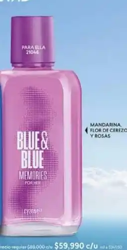 Cyzone Mandarina - blue & blue memories for her oferta