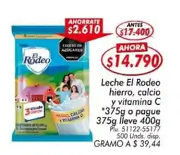 Mercapava Leche El Rodeo oferta