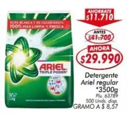 Mercapava Ariel detergente regular oferta
