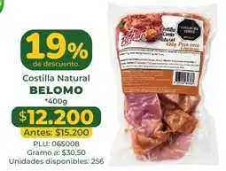 Belalcazar Belomo costilla natural oferta