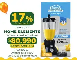 Belalcazar Home elements licuadora oferta
