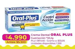 Belalcazar Oral-Plus Crema Dental oferta
