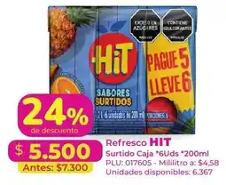 Belalcazar Refresco HIT Surtido oferta