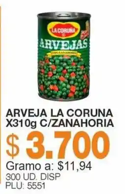 Mercar Arveja la coruna oferta