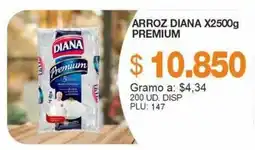 Mercar Diana arroz premium oferta