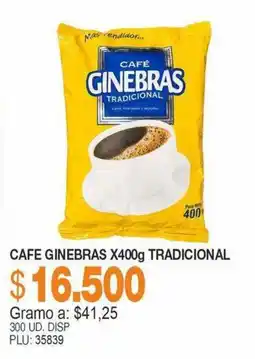 Mercar Cafe ginebras x400g tradicional oferta