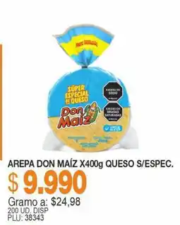Mercar Arepa Don Maíz oferta