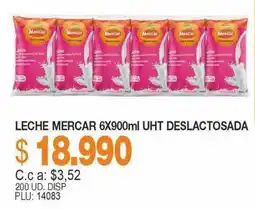 Mercar Mercar leche uht deslactosada oferta