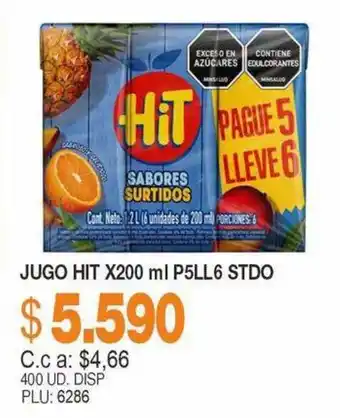 Mercar Jugo Hit oferta