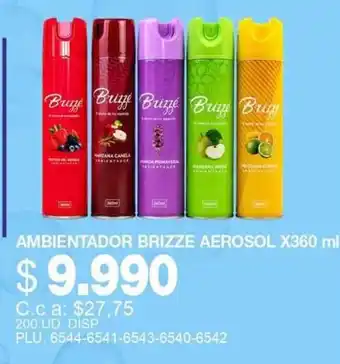 Mercar Brizze ambientador aerosol oferta
