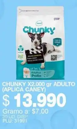 Mercar Chunky adulto pollo oferta