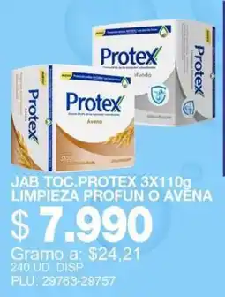 Mercar Protex limpieza profun o avena oferta