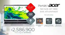 Olímpica Acer portátil 15.6" oferta