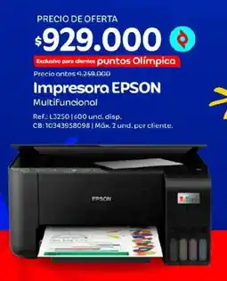 Olímpica Epson impresora multifuncional oferta