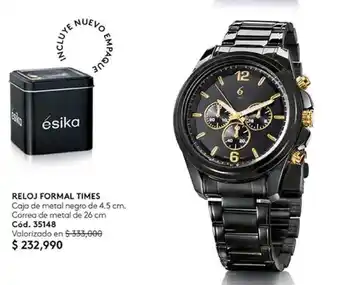 Ésika Reloj formal times oferta