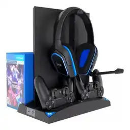 Falabella Base Refrigerante para Play Ps4 Slim Pro Porta Audífonos Ipe Genérico oferta