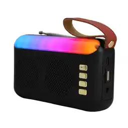 Falabella Bocina Portátil FM USB Solar oferta