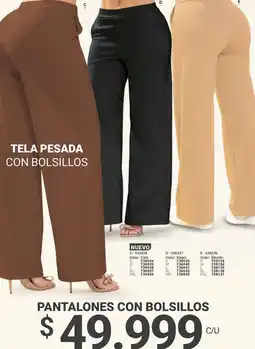 Carmel Pantalones con bolsillos oferta