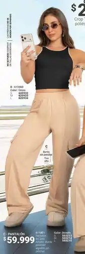 Carmel Dorado - pantalón oferta