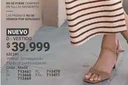 Carmel Especial - d - vestido 632241 oferta