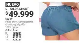 Carmel D - falda short 633441 oferta