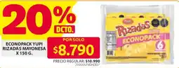 Ara Yupi rizadas mayonesa oferta