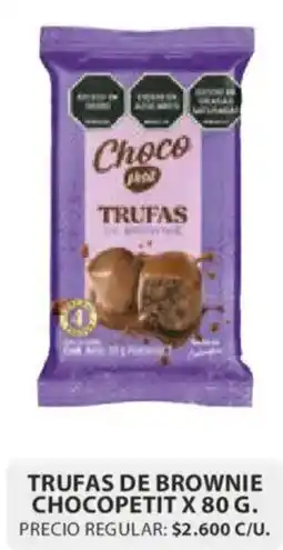 Ara Chocopetit trufas de brownie oferta