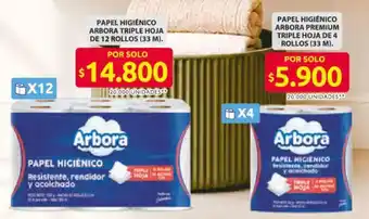 Ara Arbora papel higiénico oferta