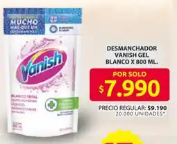 Ara Vanish desmanchador gel blanco oferta